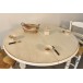 Table GEVROLLES DIAM 105cm + 4 Chaises (CHOCOLAT)