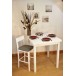 Ensemble "ALTHEA" : Table Carrée haute90x90 + 2 tabourets