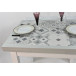 Table PEROLINE 90 X 70 "carreaux de ciment"