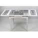 Table CLEONICE 90 X 70 "carreaux de ciment"