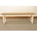 Banc blanc ROMANTIQUE