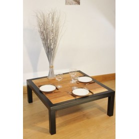 Table Basse  "L'ARTISANALE" Noire