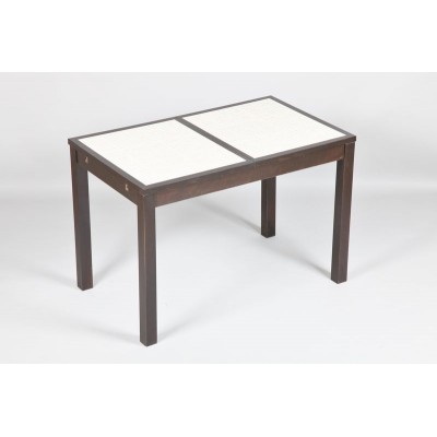 Ensemble table cuisine carrelée céramique + 4 chaises Ensemble table cuisine carrelée mosaïque + 4 chaises laquées